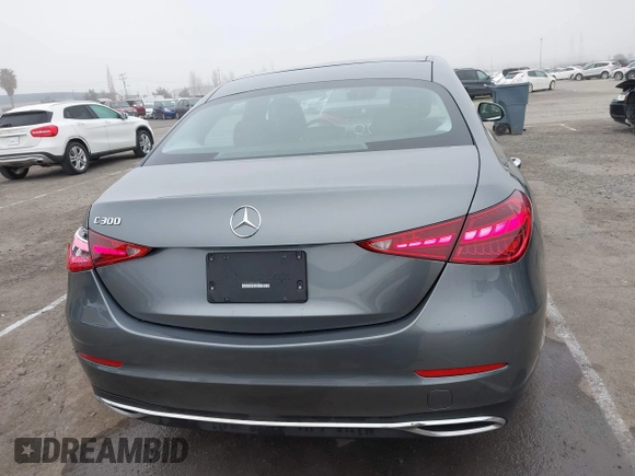 2023 Mercedes-Benz C 300 with VIN W1KAF4GB0PR077562, listed as a IAAI auction lot 41668553 with 18,888 mi miles and . Bid and sale history available at DreamBid. Image 16.