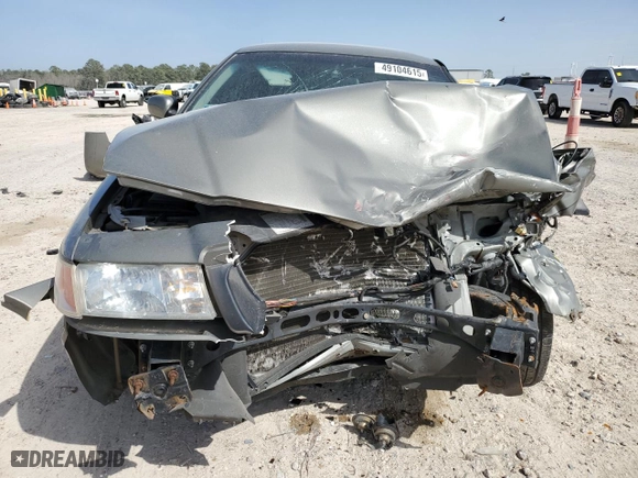 2000 Mercury Grand Marquis LS with VIN 2MEFM75WXYX614005, listed as a Copart auction lot 49104615 with 127,617 mi miles and Salvage Title. Bid and sale history available at carsss.com. Image 5.