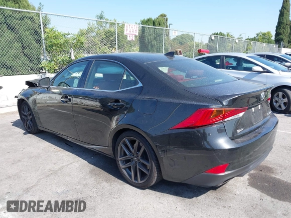 2019 Lexus IS 300 with VIN JTHBA1D28K5094155, listed as a IAAI auction lot 42299124 with 66,090 mi miles and . Bid and sale history available at DreamBid. Image 3.