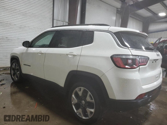 2019 Jeep Compass Limited with VIN 3C4NJCCB5KT660039, listed as a Copart auction lot 51633925 with 81,987 mi miles and Salvage title. Bid and sale history available at DreamBid. Image 2.