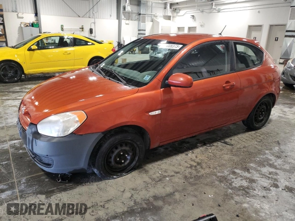 2010 Hyundai Accent L with VIN KMHCN3BC3AU150200, listed as a Copart auction lot 51008375 with 111,259 mi miles and Clean Title. Bid and sale history available at carsss.com. Image 1.
