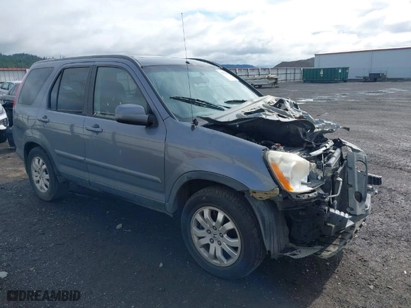2006 Honda CR-V EX SE with VIN JHLRD78956C007365, listed as a IAAI auction lot 39351699 with 1 mi miles. Bid and sale history available at carsss.com. Image 1.