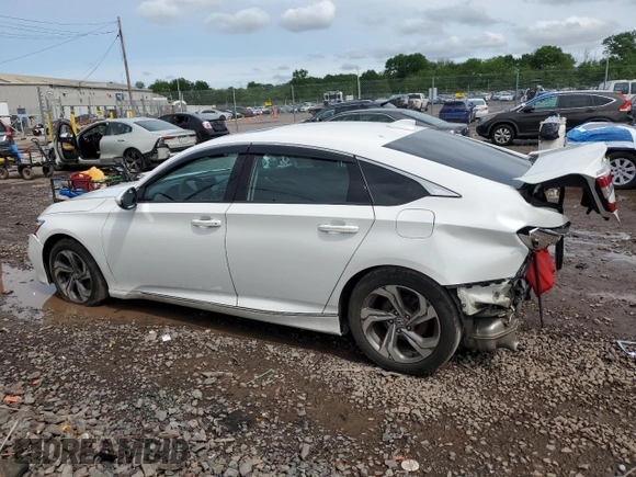 2019 Honda Accord EX z VIN 1HGCV1F4XKA160108, wystawiony jako Copart lot #57134665 z przebiegiem 152 412 mil mil oraz Szkoda całkowita • Salvage title. Historia ofert i sprzedaży dostępna na DreamBid. Obrazek 2.