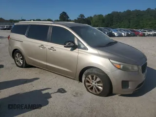 2015 Kia Sedona LX with VIN KNDMB5C15F6044126, listed as a Copart auction lot 53624465 with 0 mi miles and Clean Title. Bid and sale history available at carsss.com. Image 4.