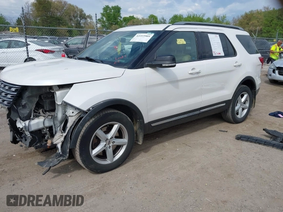 2017 Ford Explorer XLT z VIN 1FM5K8DH5HGB79150, wystawiony jako IAAI lot #42215905 z przebiegiem 191 043 mil mil oraz . Historia ofert i sprzedaży dostępna na DreamBid. Obrazek 2.