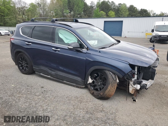 2022 Hyundai Santa Fe XRT with VIN 5NMS64AJXNH379800, listed as a Copart auction lot 50826825 with 69,348 mi miles and Salvage Title. Bid and sale history available at carsss.com. Image 4.