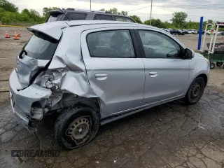2015 Mitsubishi Mirage DE z VIN ML32A3HJ2FH047743, wystawiony jako Copart lot #58861625 z przebiegiem 117 016 mil mil oraz Czysty tytuł • Clean title. Historia ofert i sprzedaży dostępna na DreamBid. Obrazek 3.