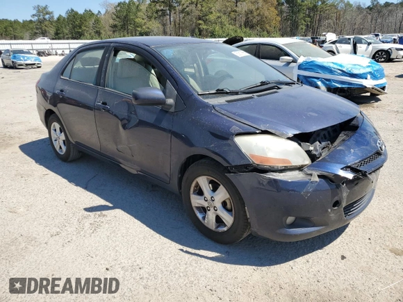 2008 Toyota Yaris with VIN JTDBT903981216532, listed as a Copart auction lot 50817685 with 177,015 mi miles and Salvage Title. Bid and sale history available at DreamBid. Image 4.