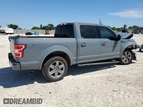 2019 Ford F-150 XL with VIN 1FTEW1CP6KKD12348, listed as a Copart auction lot 56765785 with 69,922 mi miles and Salvage title. Bid and sale history available at DreamBid. Image 3.
