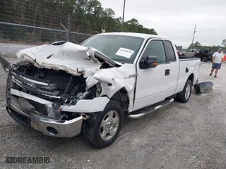 2014 Ford F-150 XL with VIN 1FTEX1CM8EFA47898, listed as a IAAI auction lot 41589839 with 267,323 mi miles. Bid and sale history available at carsss.com. Image 2.