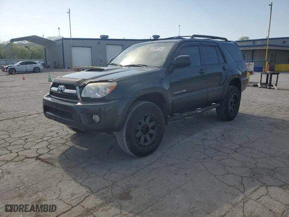 2006 Toyota 4Runner SR5 with VIN JTEBU14RX60104656, listed as a Copart auction lot 52994715 with 448,507 mi miles and Clean Title. Bid and sale history available at carsss.com. Image 1.