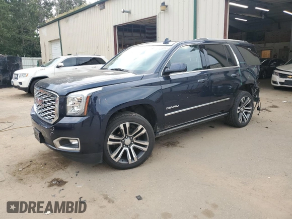 2020 GMC Yukon Denali with VIN 1GKS2CKJXLR175211, listed as a Copart auction lot 70630004 with 108,991 mi miles and Salvage Title. Bid and sale history available at carsss.com. Image 1.