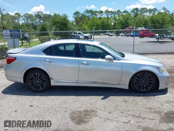 2011 Lexus LS 460 with VIN JTHBL5EF4B5105882, listed as a IAAI auction lot 42722489 with 178,042 mi miles and . Bid and sale history available at DreamBid. Image 13.