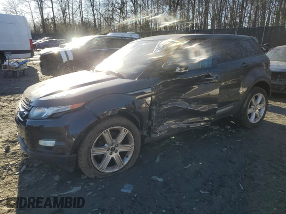 2013 Land Rover Range Rover Evoque Pure Plus with VIN SALVP2BGXDH761478, listed as a Copart auction lot 42751105 with 0 mi miles and Salvage Title. Bid and sale history available at carsss.com. Image 1.