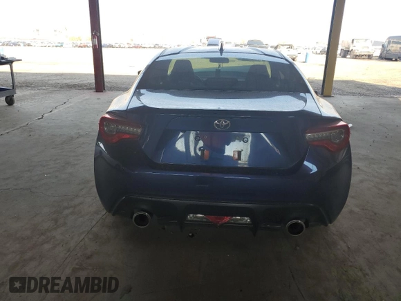 2017 Toyota 86 with VIN JF1ZNAA19H8705582, listed as a Copart auction lot 71310014 with 61,846 mi miles and Salvage Title. Bid and sale history available at carsss.com. Image 6.