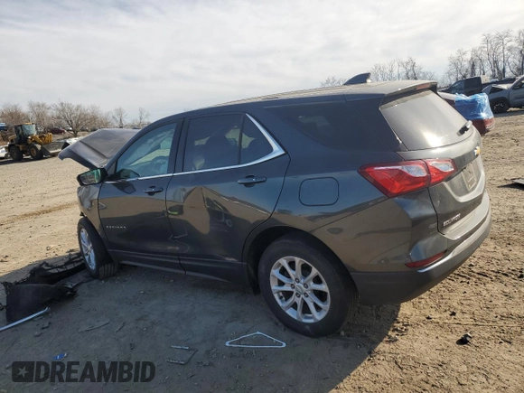 2018 Chevrolet Equinox LT with VIN 3GNAXSEV0JL262130, listed as a Copart auction lot 47670325 with 64,778 mi miles and Salvage Title. Bid and sale history available at carsss.com. Image 2.