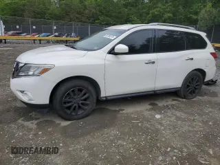2013 Nissan Pathfinder SL z VIN 5N1AR2MM8DC610439, wystawiony jako Copart lot #55786375 z przebiegiem 232 628 mil mil oraz Szkoda całkowita • Salvage title. Historia ofert i sprzedaży dostępna na DreamBid. Obrazek 1.