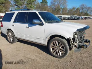 2015 Ford Expedition Platinum z VIN 1FMJU1LT7FEF47360, wystawiony jako IAAI lot #41790774 z przebiegiem 170 878 mil mil oraz . Historia ofert i sprzedaży dostępna na DreamBid. Obrazek 1.