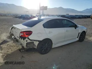 2017 Subaru WRX with VIN JF1VA1B62H9801097, listed as a Copart auction lot 50708525 with 88,006 mi miles and Salvage Title. Bid and sale history available at carsss.com. Image 3.