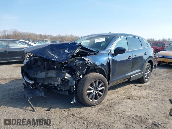 2021 Mazda CX-9 Touring with VIN JM3TCBCY9M0510474, listed as a IAAI auction lot 41722933 with 109,131 mi miles. Bid and sale history available at carsss.com. Image 17.