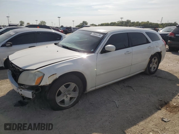2007 Dodge Magnum z VIN 2D4FV47V77H776624, wystawiony jako Copart lot #70665334 z przebiegiem 211 212 mil mil oraz Szkoda całkowita • Salvage title. Historia ofert i sprzedaży dostępna na DreamBid. Obrazek 1.