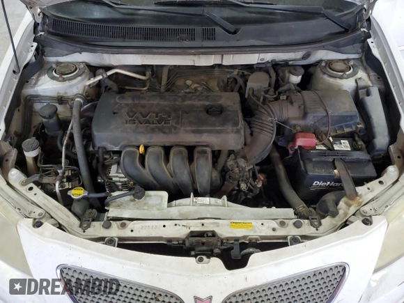2006 Pontiac Vibe with VIN 5Y2SM65846Z453993, listed as a Copart auction lot 75461774 with 261,819 mi miles and Salvage Title. Bid and sale history available at carsss.com. Image 13.