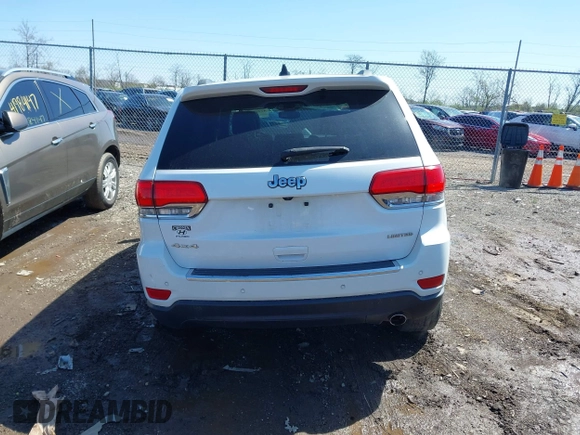 2018 Jeep Grand Cherokee Limited with VIN 1C4RJFBG5JC195143, listed as a IAAI auction lot 41993171 with 118,036 mi miles and . Bid and sale history available at DreamBid. Image 16.
