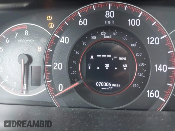 2016 Honda Accord Touring with VIN 1HGCT2B03GA000691, listed as a IAAI auction lot 42009414 with 70,306 mi miles and . Bid and sale history available at DreamBid. Image 7.