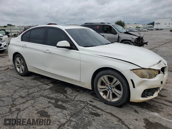2016 BMW 3 Series 328i with VIN WBA8E9G58GNT43935, listed as a Copart auction lot 55872855 with 267,010 mi miles and Clean title. Bid and sale history available at DreamBid. Image 4.