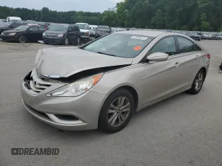 2011 Hyundai Sonata GLS with VIN 5NPEB4AC9BH180729, listed as a Copart auction lot 74673544 with 102,516 mi miles and Salvage Title. Bid and sale history available at DreamBid. Image 1.