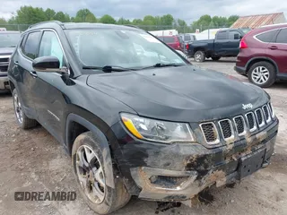 2019 Jeep Compass Limited with VIN 3C4NJDCB2KT821856, listed as a IAAI auction lot 42327044 with 74,534 mi miles and . Bid and sale history available at DreamBid. Image 6.