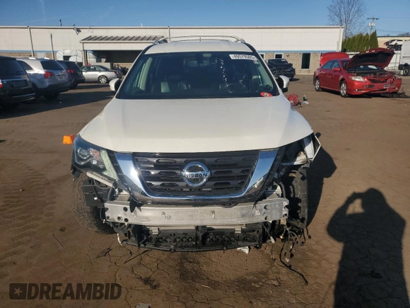 2017 Nissan Pathfinder SL with VIN 5N1DR2MM4HC693726, listed as a Copart auction lot 49579505 with 102,330 mi miles and Salvage Title. Bid and sale history available at carsss.com. Image 5.