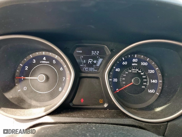 2015 Hyundai Elantra Limited with VIN 5NPDH4AE0FH605725, listed as a Copart auction lot 50882045 with 170,385 mi miles and Salvage Title. Bid and sale history available at carsss.com. Image 9.