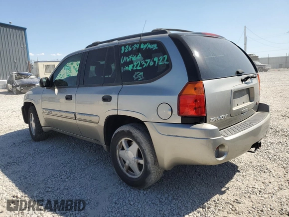 2002 GMC Envoy SLE with VIN 1GKDS13S222376922, listed as a Copart auction lot 69820804 with 246,224 mi miles and Salvage Title. Bid and sale history available at carsss.com. Image 2.