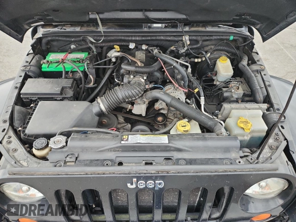 2007 Jeep Wrangler Sahara with VIN 1J8FA54117L172014, listed as a Copart auction lot 63131755 with 115,124 mi miles and Clean title. Bid and sale history available at DreamBid. Image 11.