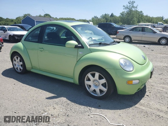2003 Volkswagen Beetle GLS z VIN 3VWCD21C13M419124, wystawiony jako Copart lot #60352365 z przebiegiem 56 874 mil mil oraz Czysty tytuł • Clean title. Historia ofert i sprzedaży dostępna na DreamBid. Obrazek 4.
