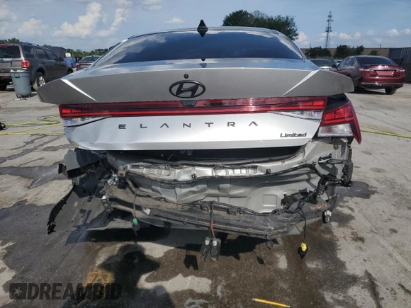 2023 Hyundai Elantra Limited z VIN 5NPLP4AGXPH089813, wystawiony jako Copart lot #51537065 z przebiegiem 95 270 mil mil oraz Nie do naprawy • Non repairable. Historia ofert i sprzedaży dostępna na DreamBid. Obrazek 6.
