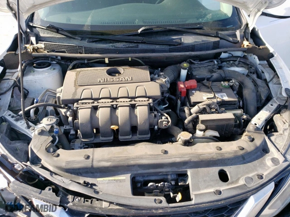 2019 Nissan Sentra S with VIN 3N1AB7AP4KY395766, listed as a Copart auction lot 50263775 with 69,436 mi miles and Salvage Title. Bid and sale history available at carsss.com. Image 12.