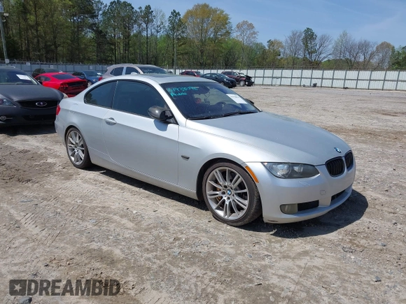 2008 BMW 3 Series 335i with VIN WBAWB73578P040595, listed as a IAAI auction lot 41938076 with 217,476 mi miles and . Bid and sale history available at DreamBid. Image 1.