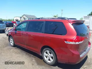 2012 Toyota Sienna LE AAS with VIN 5TDKK3DC9CS203298, listed as a IAAI auction lot 42070158 with 266,202 mi miles and . Bid and sale history available at DreamBid. Image 3.