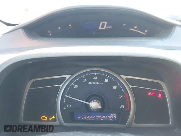 2006 Honda Civic z VIN 1HGFA15296L051321, wystawiony jako IAAI lot #41763355 z przebiegiem 279 322 mil mil oraz . Historia ofert i sprzedaży dostępna na DreamBid. Obrazek 7.