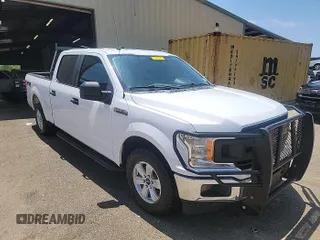 2018 Ford F-150 XL with VIN 1FTFW1E59JKC10850, listed as a IAAI auction lot 42283985 with 114,789 mi miles and . Bid and sale history available at DreamBid. Image 1.