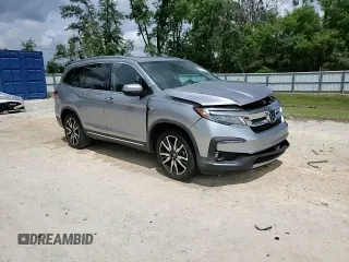 2021 Honda Pilot Touring 8-Passenger with VIN 5FNYF6H90MB079698, listed as a Copart auction lot 52011005 with 90,331 mi miles and Non repairable. Bid and sale history available at DreamBid. Image 14.