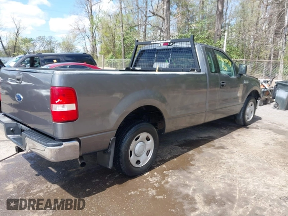 2004 Ford F-150 XL with VIN 1FTRF12W14NB89702, listed as a IAAI auction lot 42049938 with 106,379 mi miles. Bid and sale history available at carsss.com. Image 4.