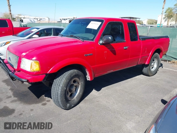 2001 Ford Ranger XL Fleet with VIN 1FTZR15U61PA58878, listed as a IAAI auction lot 41659216 with 233,560 mi miles and . Bid and sale history available at DreamBid. Image 2.