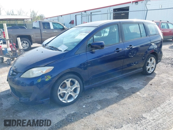 2010 Mazda 5 Sport with VIN JM1CR2W39A0388301, listed as a IAAI auction lot 42077549 with 128,371 mi miles and . Bid and sale history available at DreamBid. Image 2.