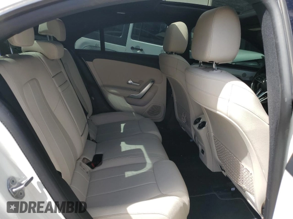 2021 Mercedes-Benz CLA 250 with VIN W1K5J4HB8MN170007, listed as a Copart auction lot 57405655 with 41,910 mi miles and Salvage title. Bid and sale history available at DreamBid. Image 10.