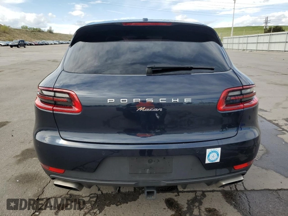 2017 Porsche Macan with VIN WP1AA2A51HLB03458, listed as a Copart auction lot 55164335 with 53,156 mi miles and Salvage title. Bid and sale history available at DreamBid. Image 6.