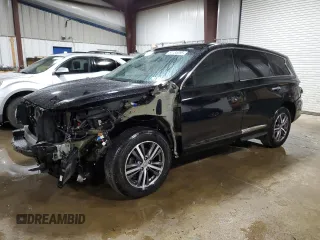 2018 Infiniti QX60 with VIN 5N1DL0MM3JC530822, listed as a Copart auction lot 51136095 with 119,758 mi miles and Salvage Title. Bid and sale history available at carsss.com. Image 1.