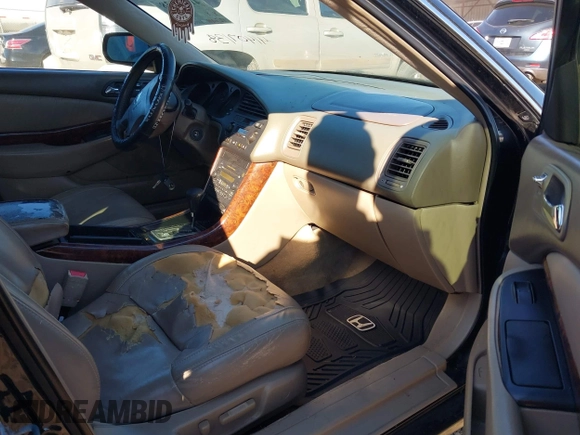 2003 Acura TL with VIN 19UUA56663A018784, listed as a IAAI auction lot 41407138 with 123,999 mi miles. Bid and sale history available at carsss.com. Image 5.
